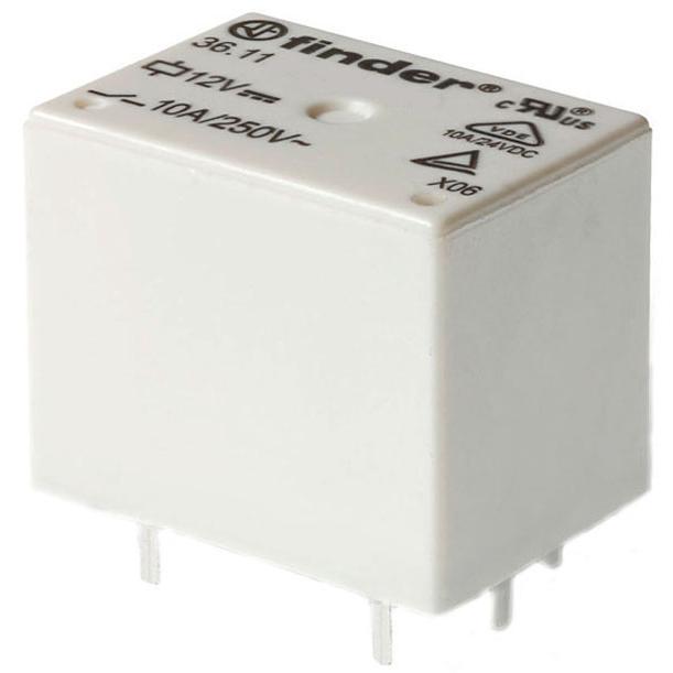 Finder Relay PCB SPDT miniature power 10A 12V, Relais