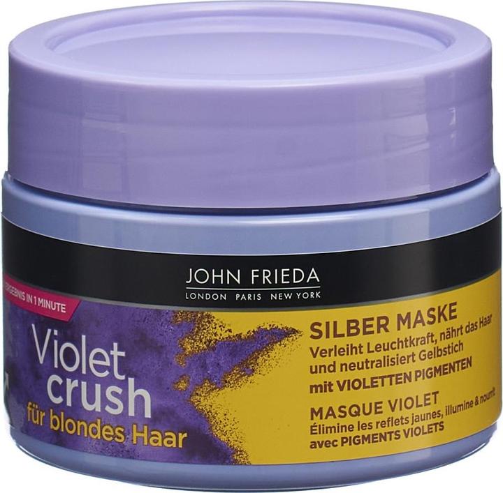 Actual product image John Frieda Sheer Blonde - Violet Crush Silver Mask (250 ml)