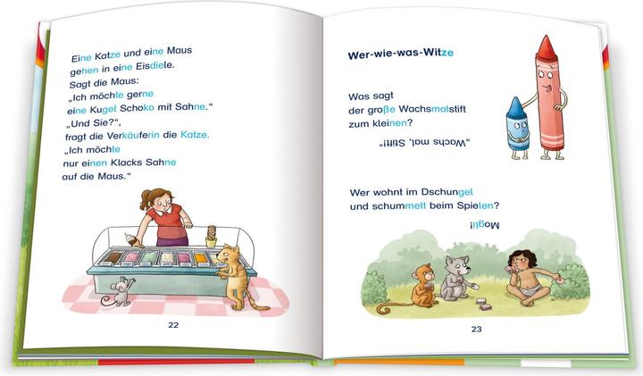 Produktbild Die besten Kinderwitze zum Lesenlernen (Deutsch, Sandra Reckers, Sandra Meyer, 2023)