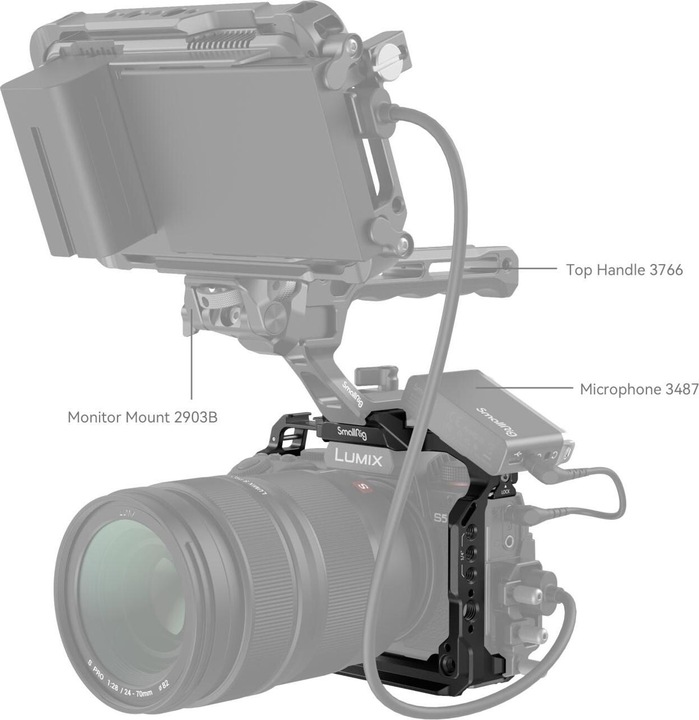 Immagine prodotto SmallRig Gabbia per Panasonic Lumix S5 II (Gabbietta)