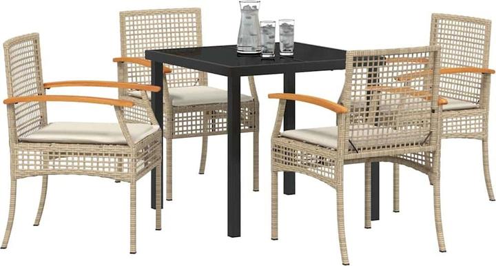 Produktbild vidaXL Garten Essgruppe (80 x 80 x 73 cm)