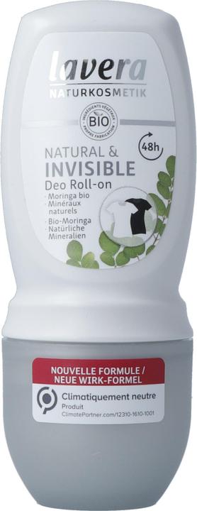 Produktbild Lavera Deo Natural & INVISIBLE Roll on (Roll-on, 50 ml)