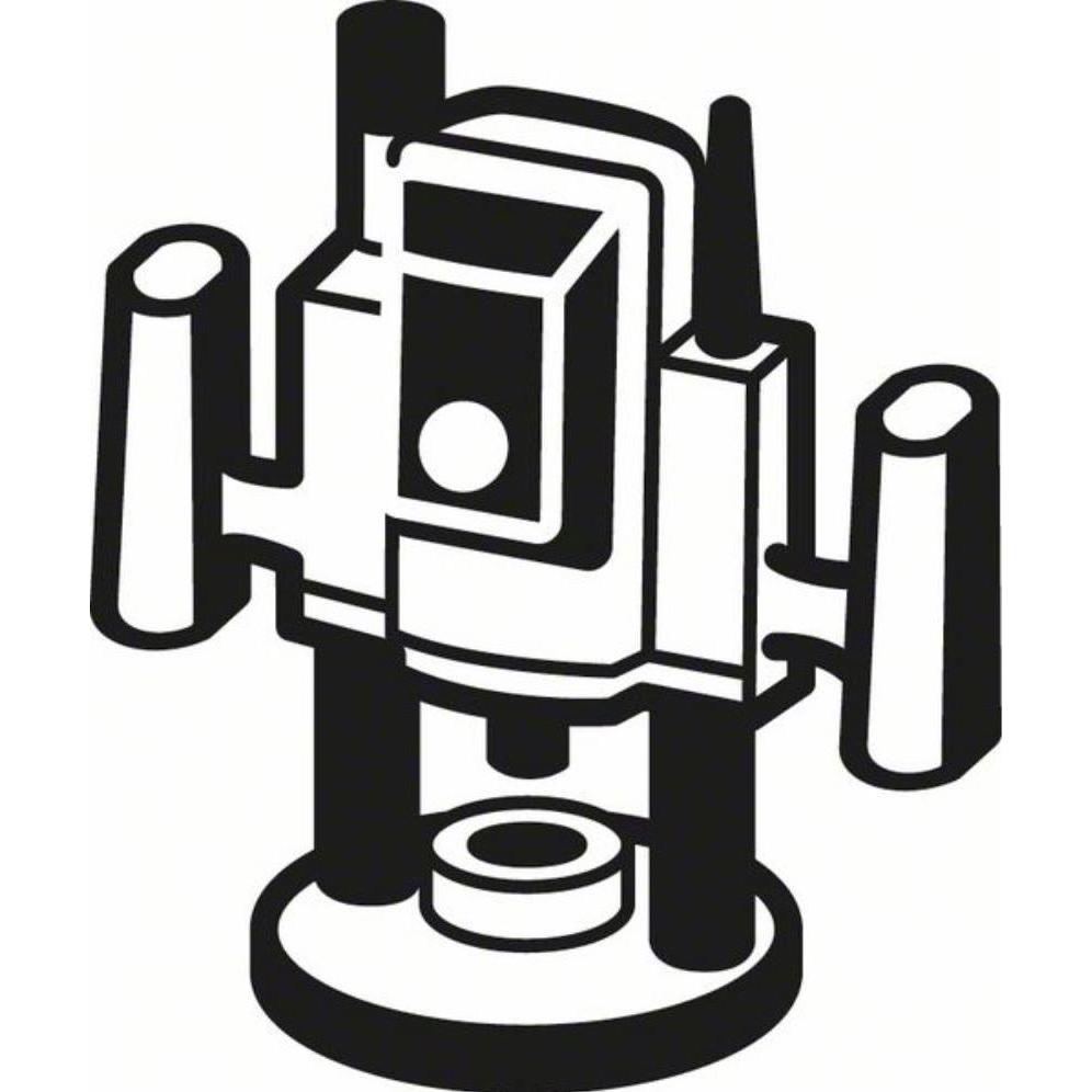 Thumbnail - Bosch Professional Zubehör, Fräser, Laminat-Bündigfräser, 6 mm, D1 12,7 mm, L 12,7 mm, G 56 mm
