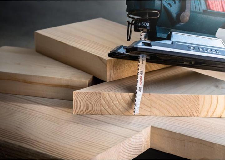 Produktbild Bosch Professional Zubehör EXPERT ‘Wood 2-side clean’ T 308 B Stichsägeblatt, 100 Stück