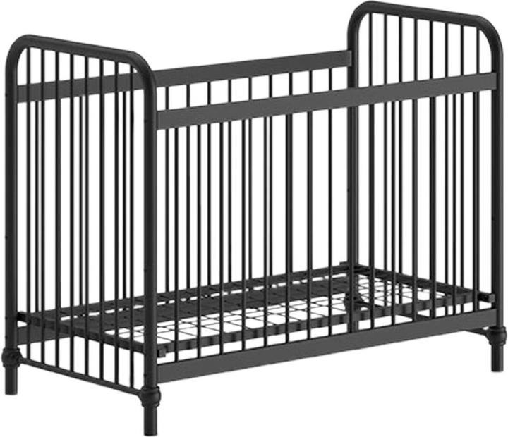 Image du produit Jaxx Bronxx Lit Bebe Mat Noir 60X120Cm (60 x 120 cm)