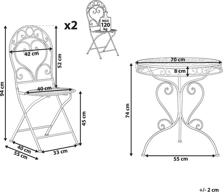 Actual product image Beliani Albinia (70 cm)