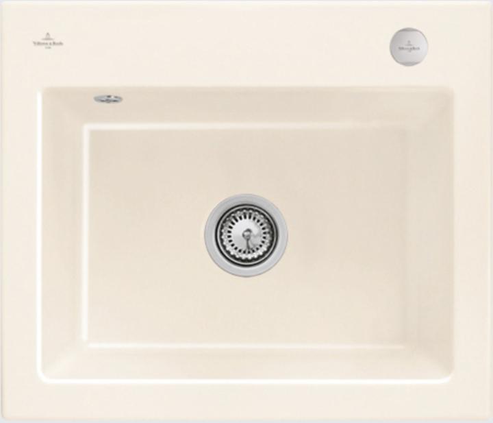 Image du produit Villeroy & Boch V&B Evier SUBWAY 60 S 600x510mm excent. crema (51 cm, 60 cm)