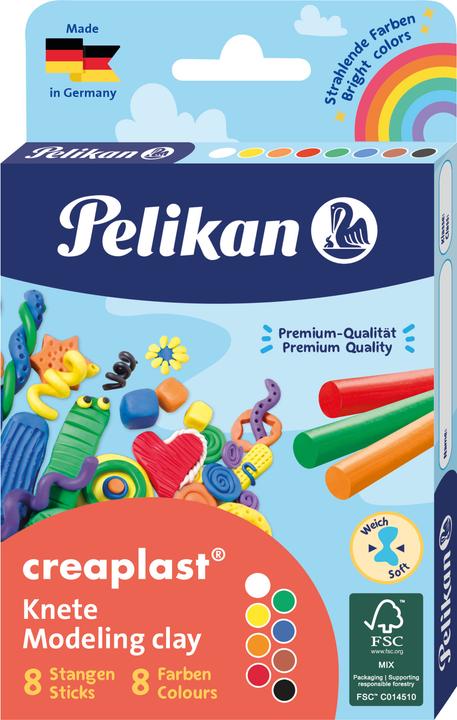 Blau, Braun, Gelb, Grün, Orange, Rot, Schwarz, Weiss