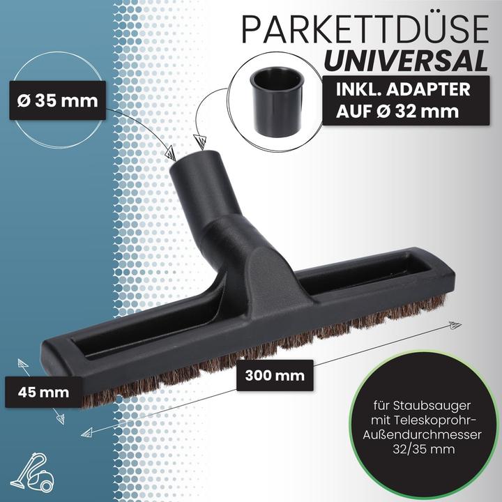 Actual product image Mc Filter Universal Hartbodendüse für Staubsauger