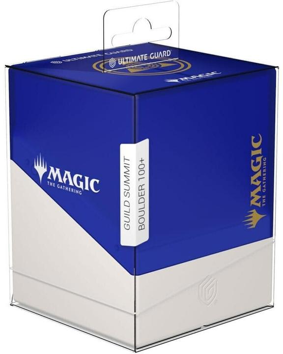 Actual product image Ultimate Guard Boulder 100+ Magic: The Gathering "Guild Summit" - Azorius