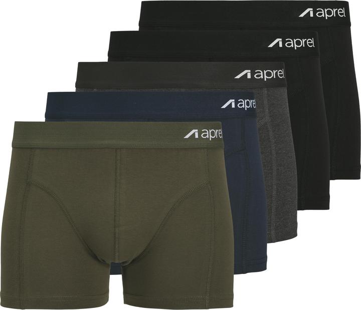 Immagine prodotto Aprel Confezione da 5 boxer boxer (M, Confezione da 5 pezzi)