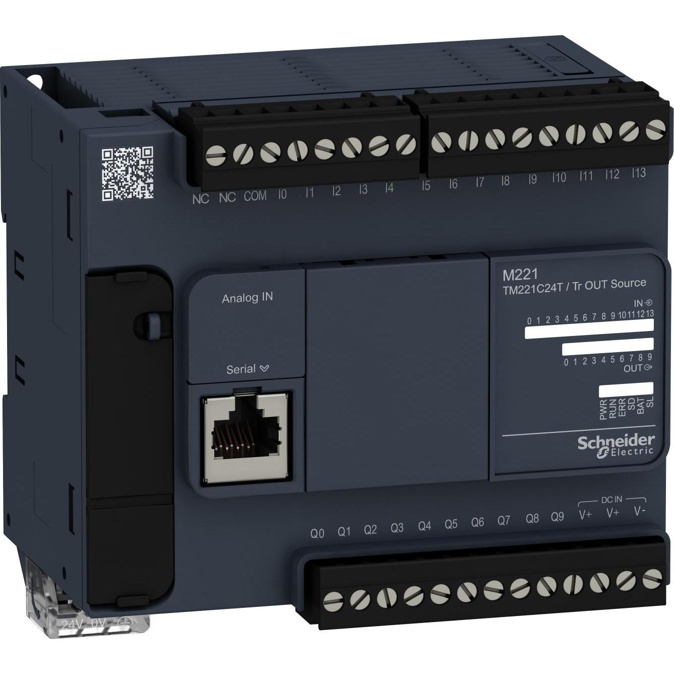 Schneider Electric CONTROLLER M221-24IO TR.PNP COMPACT, Automatisierung