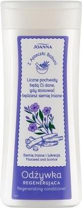 Actual product image Joanna Joannaz Grandma's Pharmacy Regenerating Conditioner With Flaxseed And Licorice 200g