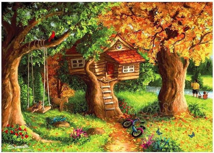 Produktbild Enjoy Puzzle ENJOY-1934 - Tree House, Puzzle, 1000 Teile (1000 Teile)