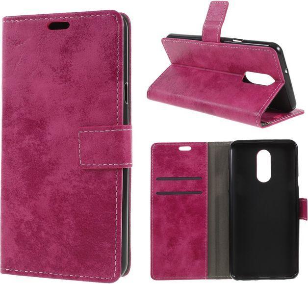 Produktbild MU Style Vintage Leder Bookcover Series (LG Q Stylus, LG Stylo 4)