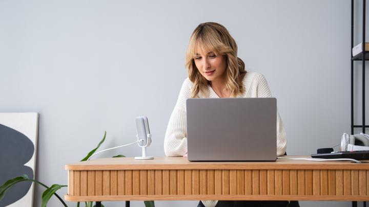 Produktbild Endorfy Mic Solum Voice S Onyx White