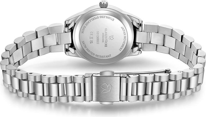 Produktbild Glanzstücke München Damen Quarzuhr silber Edelstahl silber - 37998 (Analoguhr, 25 mm)