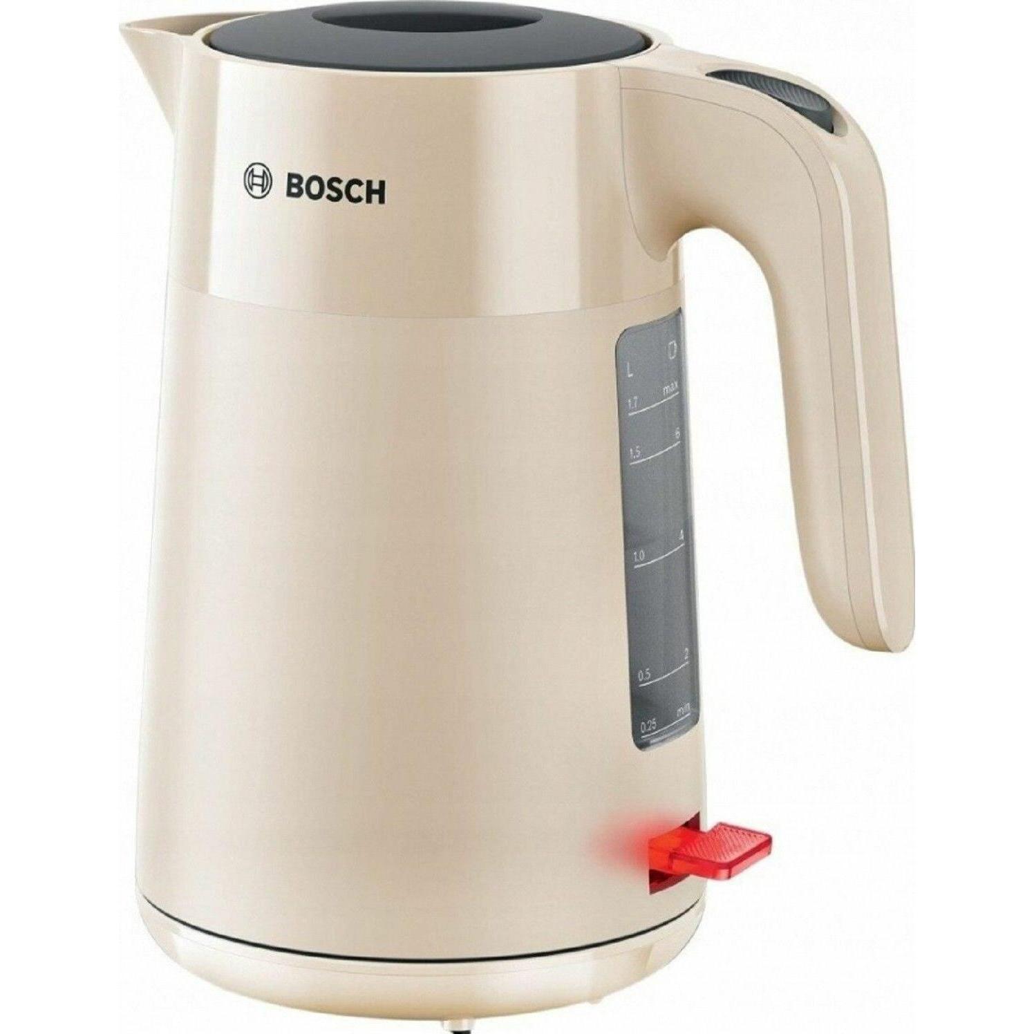Bosch Hausgeräte Czajnik 1,7l beżowy TWK2M167, Wasserkocher, Beige