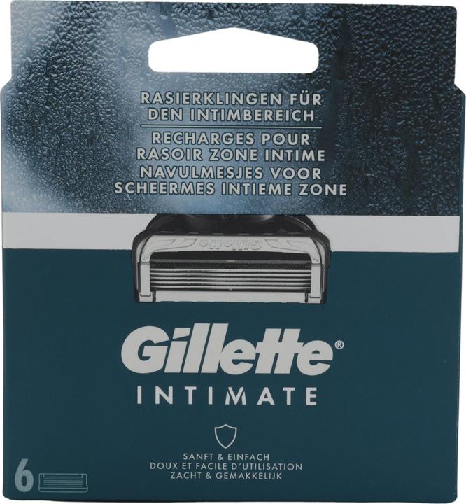 Actual product image Gillette Intimate (6x)