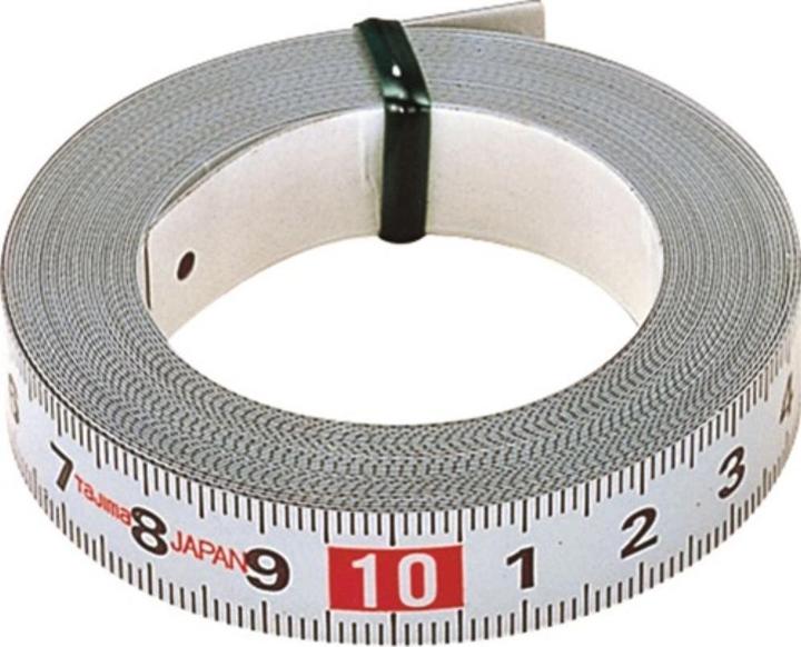 Actual product image Tajima Adhesive measuring tape 3m x 13mm, R - scale from right to left (3 m)