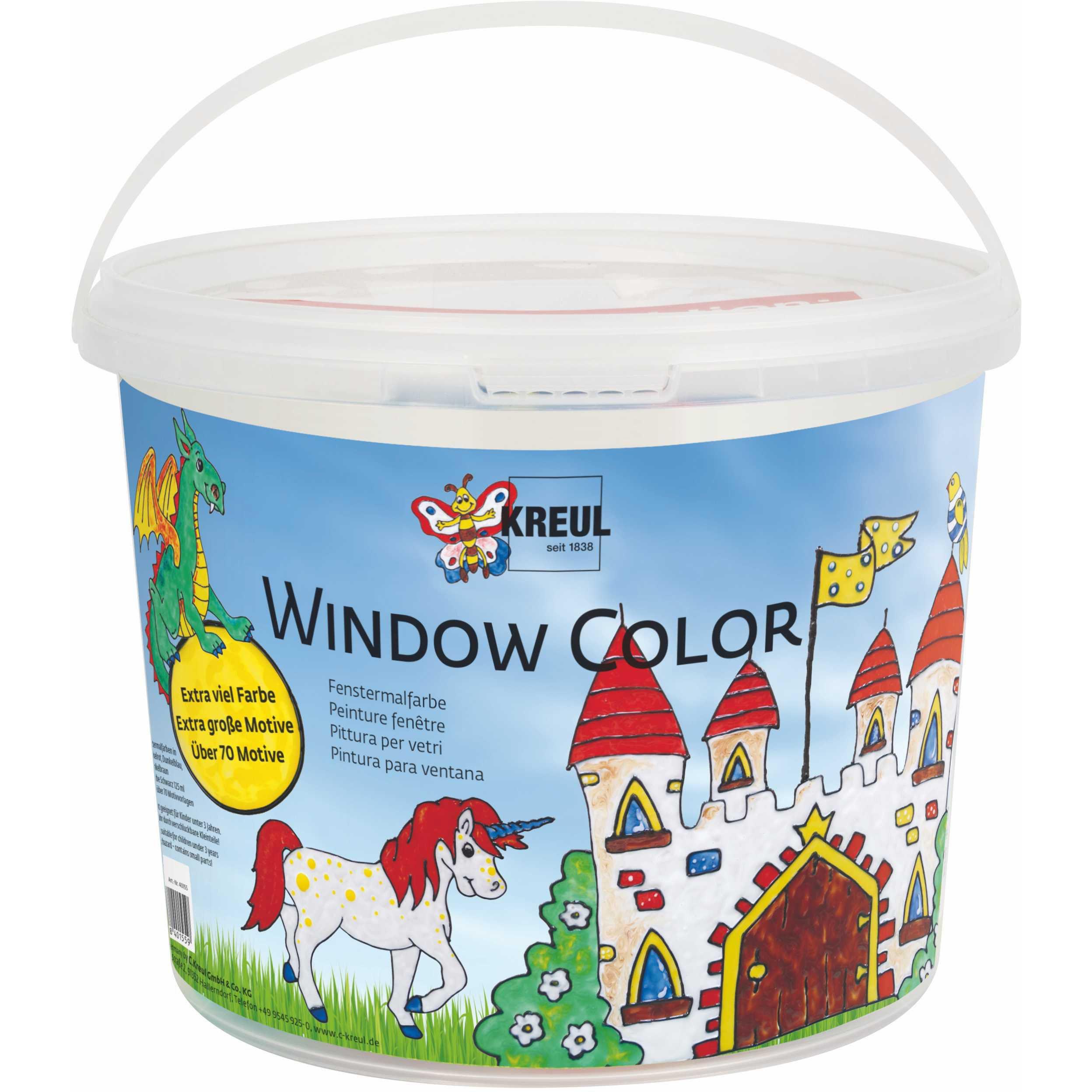 Kreul, Colore + Vernice Per Fai Da Te, Finestra Colore Secchio