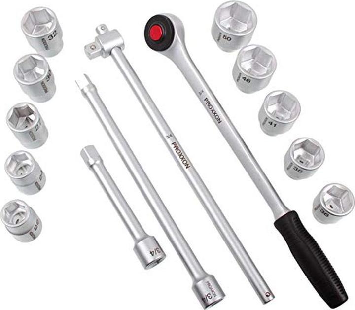 Image du produit Proxxon Jeu de clés à douille (3/4")