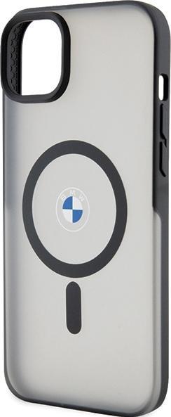 Image du produit BMW Étui BMHMP14MDSLK iPhone 14 Plus 6.7" czarny/black hardcase Signature MagSafe (Apple iPhone 14 Plus)