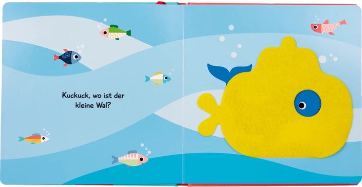 Immagine prodotto Mein Filz-Fühlbuch: Kuckuck, kleiner Pinguin! (Tedesco, 2019)