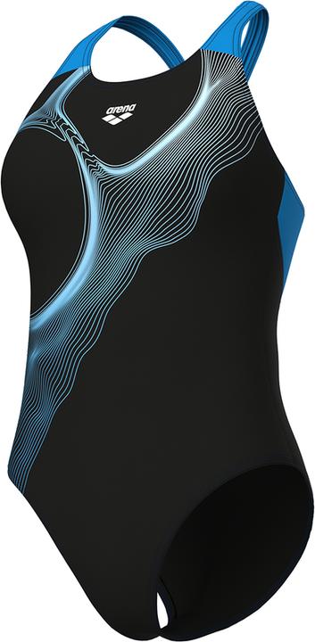 Produktbild Arena W Ripples Swimsuit V Back B (40)