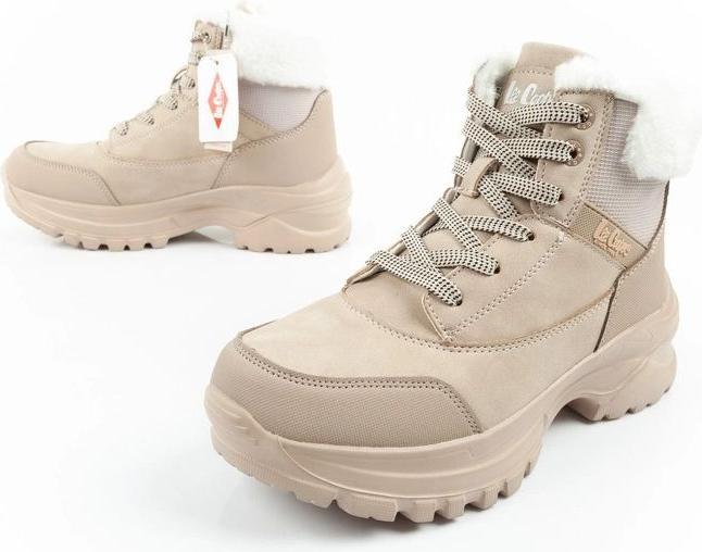 Image du produit Lee Cooper Damen-Winter-Trekkingschuhe, beige (36)
