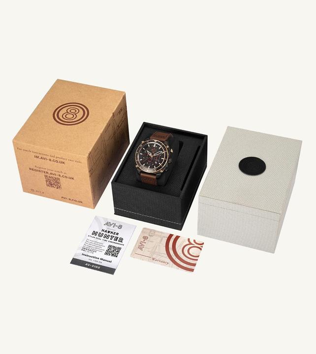 Actual product image AVI-8 AV-4100-09 (Chronograph)