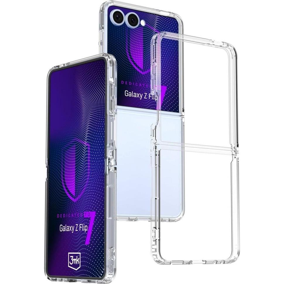 3MK Armor Case für Samsung Galaxy Z Flip 7 - Transparent (Samsung Galaxy Z Flip7), Cover smartphone, Trasparente