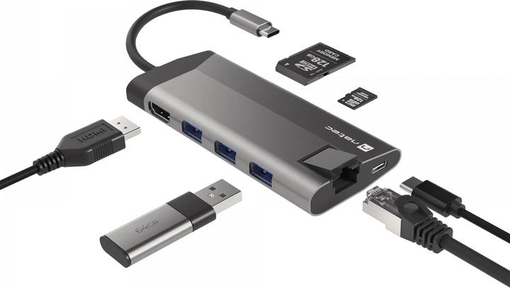 Actual product image Genesis NATEC multiport Fowler Plus USB-C (USB-C)