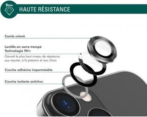 Actual product image Bigben Connected Glass film rear camera (1 pcs., Apple iPhone 14, Apple iPhone 14 Plus)