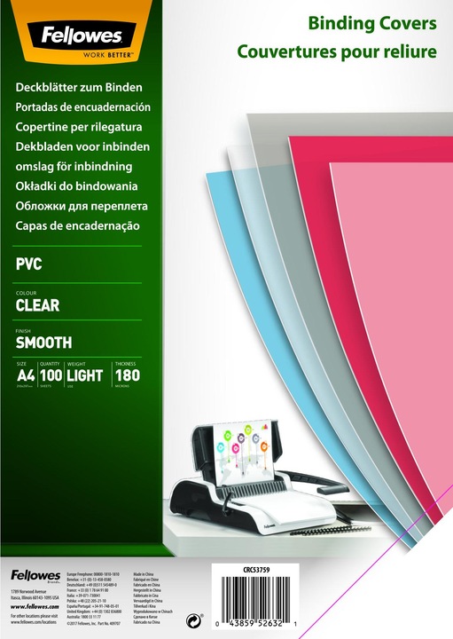 Image du produit Fellowes Couverture