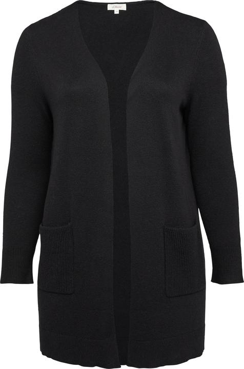 Produktbild S.Oliver Strickjacke Lange Strickjacke mit Rippbündchen (50)