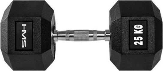 Actual product image HMS Dumbbell 25 kg HEX-PRO 25 (1 x 25 kg)