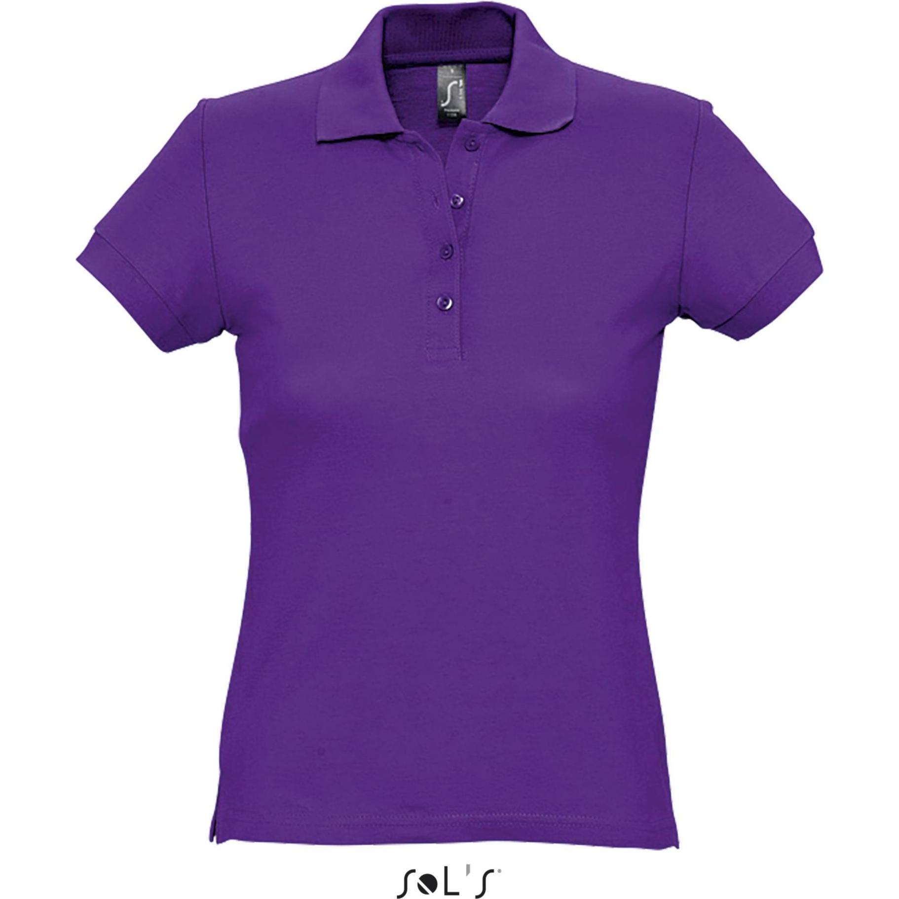 Thumbnail - Sol's, Damen, Shirt, polo passion, Blau, (XL)