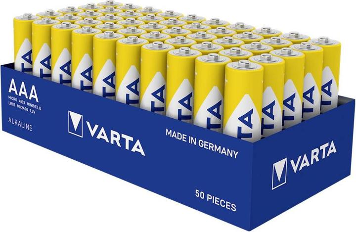 Actual product image Varta 4103229395 Batteries Energy Micro AAA Tray 50 pcs - Battery (50 pcs., AAA, 1200 mAh)