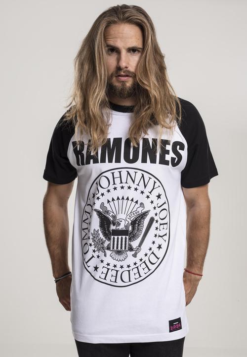 Produktbild Mister Tee Ramones Circle Raglan Tee (S)