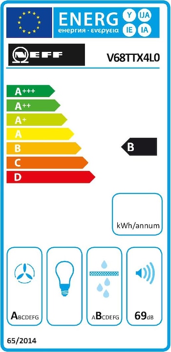 Energy Label Neff V68TTX4L0