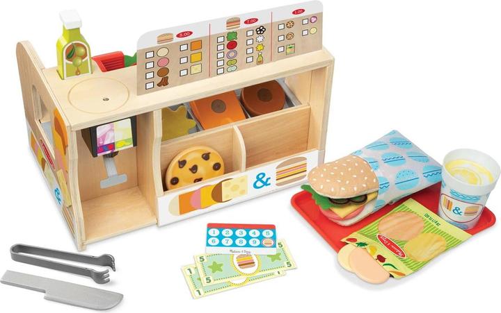 Produktbild Spin Master Melissa & Doug - Slice & Stack Sandwich Theke