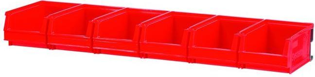 Actual product image Open fronted storage box PE single