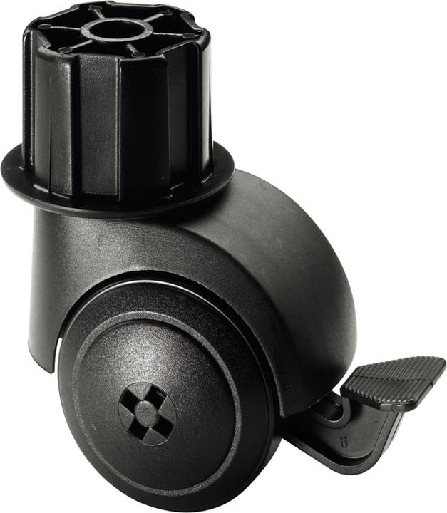 Hettich Femica Fussrolle für Femi schwarz