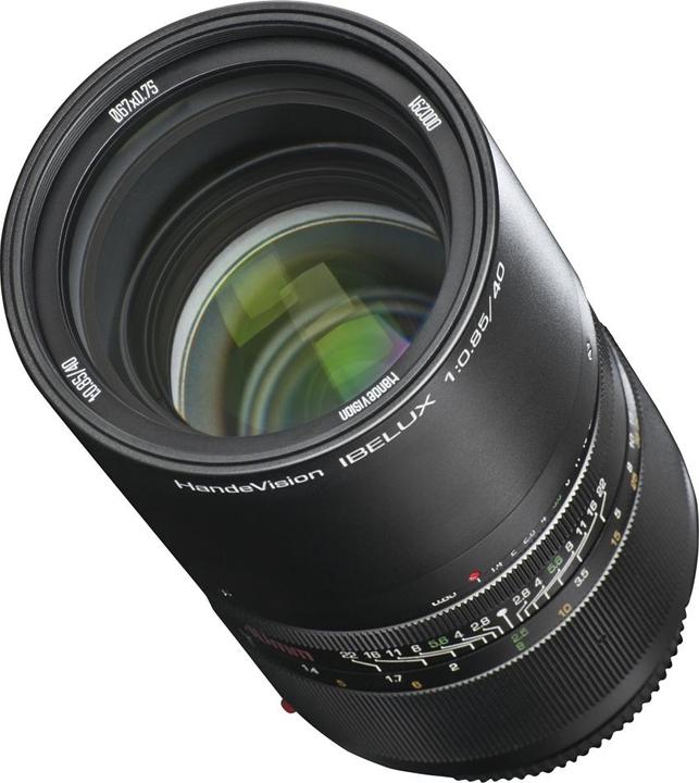 Immagine prodotto Handevision Ibelux 40mm F0.85 APS-C MFT nero (Micro Four Thirds, APS-C / DX, Micro Four Thirds)