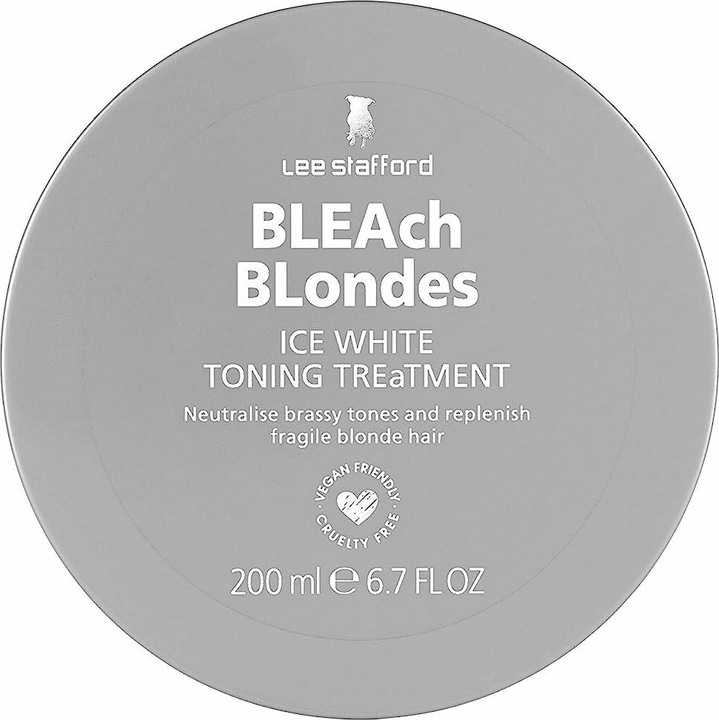 Produktbild Lee Stafford eachondes Ice White Toning Treatment - Mask for cooler shade ofond hair - 200ml (200 ml)
