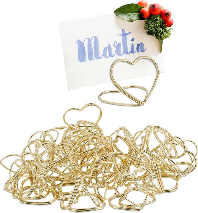 Actual product image Relaxdays place card holder (1 Piece)