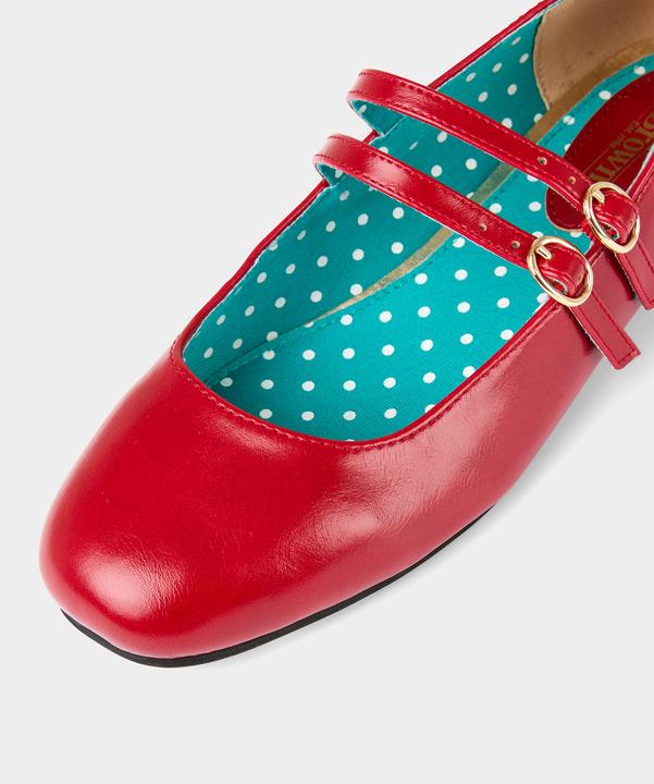 Image du produit Joe Browns Polka Dot Lined Double Strap Mary Jane Shoes (41)
