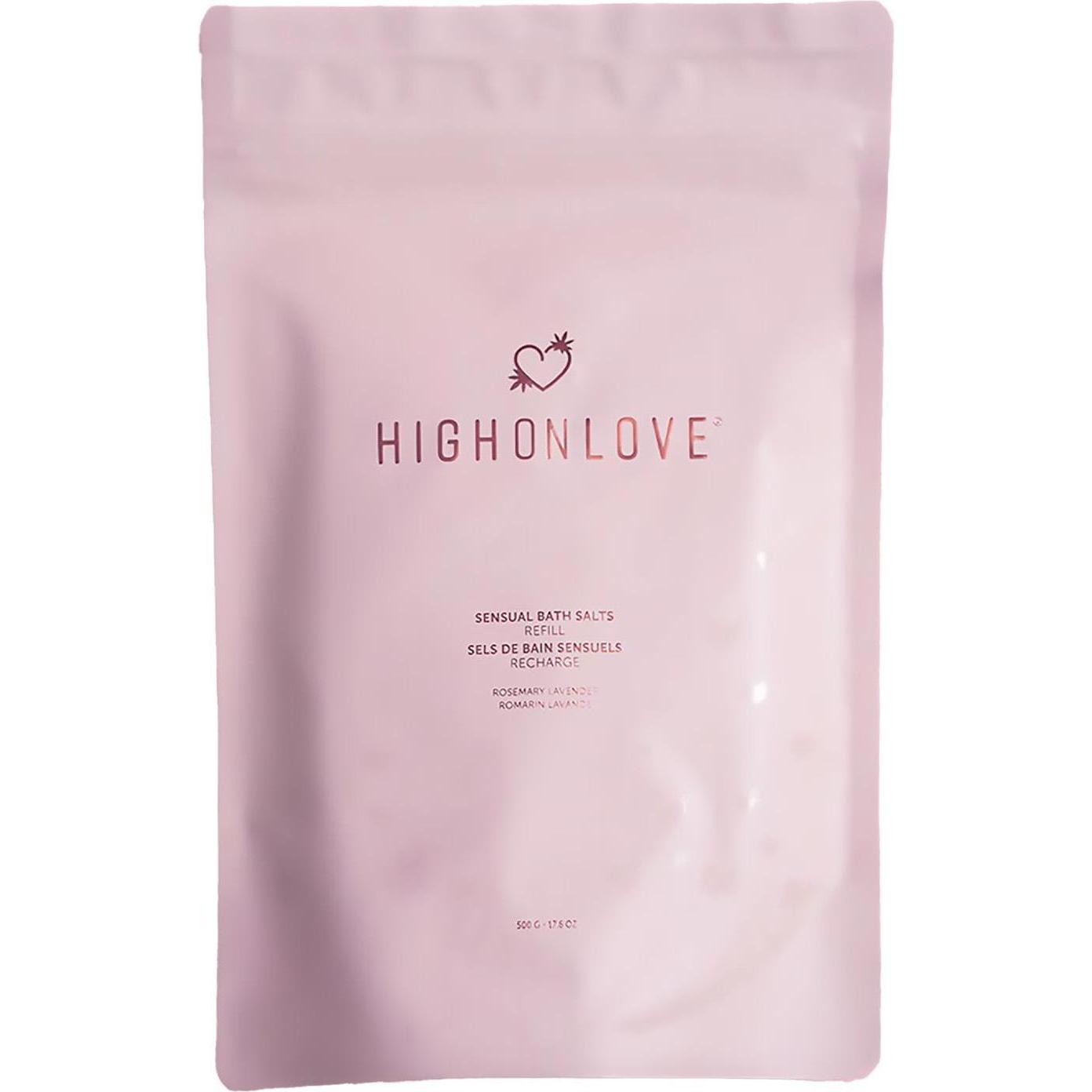 High on Love, Sali + Bolle da bagno, refill for sensual bath salts 500g (Perle da bagno)