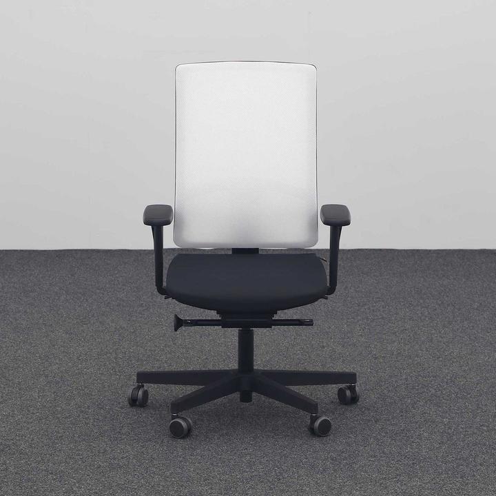 Produktbild Sitag Bürostuhl SitagPoint Tec 2 Mesh swissmade mit 2D Armlehnen, Schwarz, Neu (40 - 52 cm)